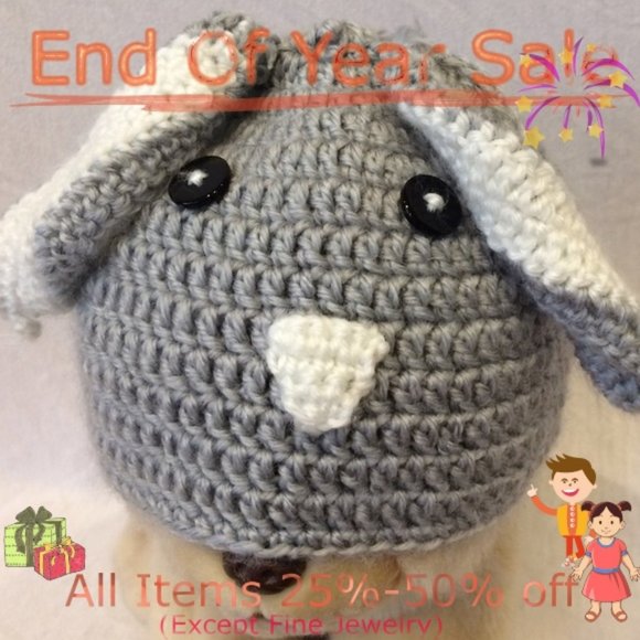 Other - Bunny Rabbit Knitted Hat